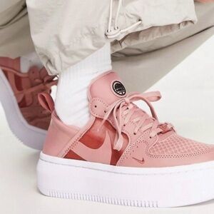 NIKE Women's Court Vision Alta in Rust Pink. Like New. Size 6.5.